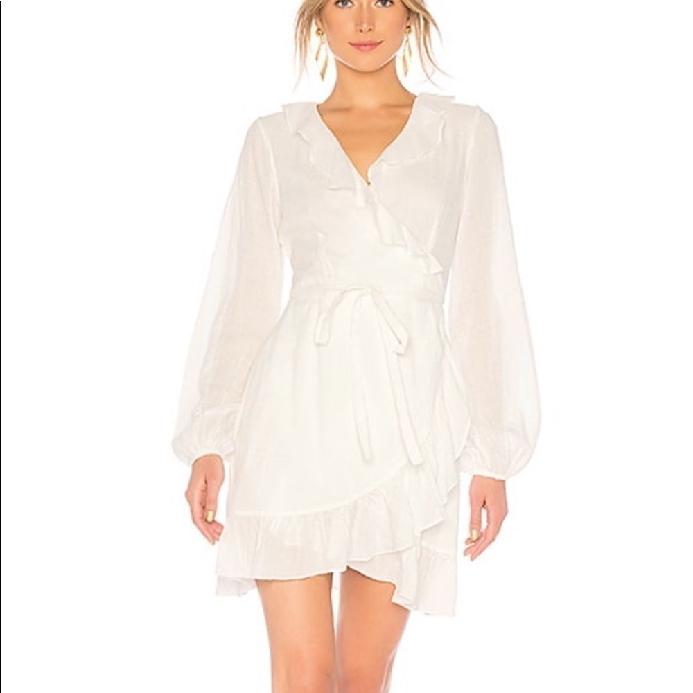 White Paige dress - size L